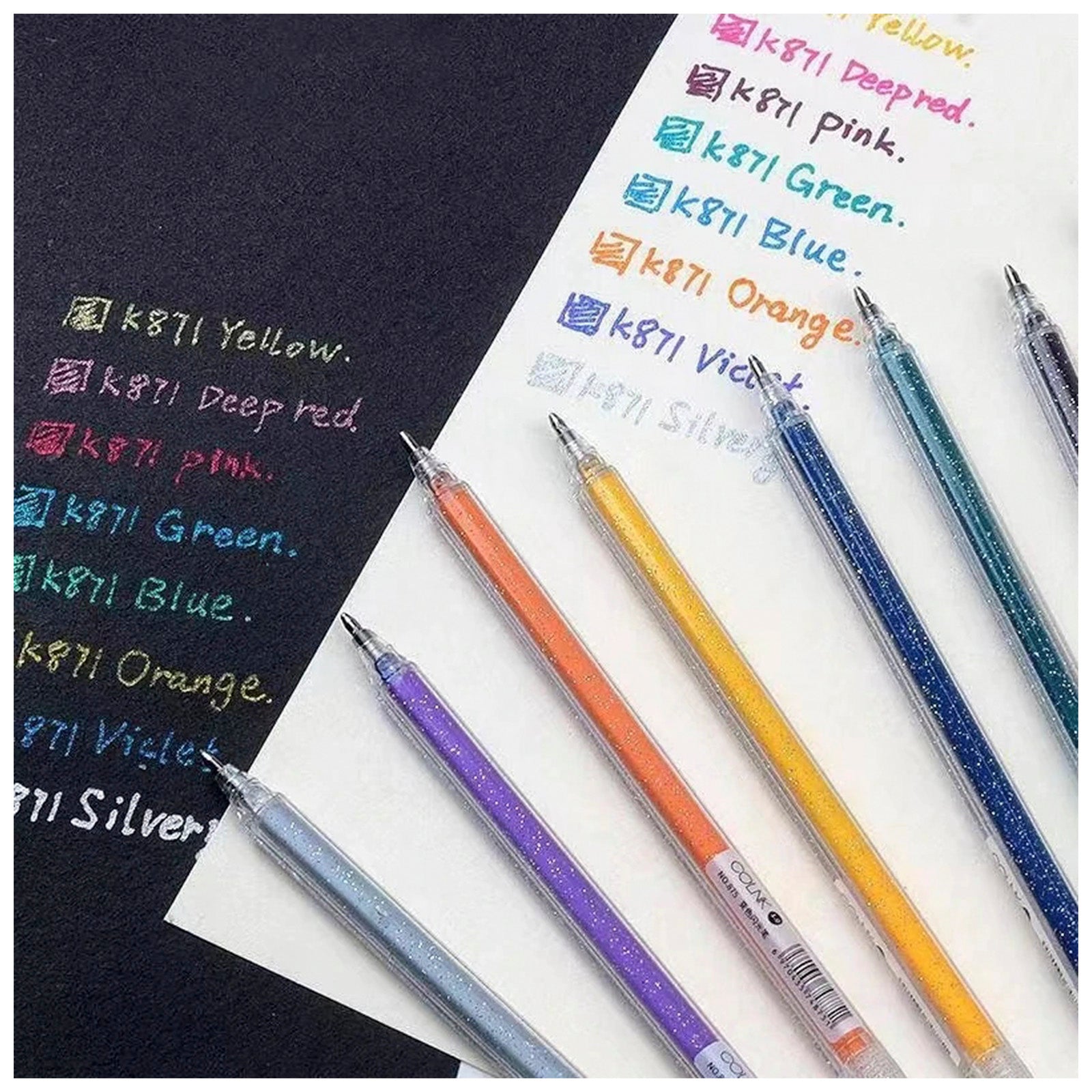 12 Colors Shimmer Outline Markers, Double Line Metallic Pen Set Sparkle  Self-Outline Doodle Marker Cool Magic Silver Glitter Dazzle Pen Card  Dazzlers